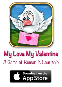 My Love My Valentine - A Valentine's Day Game of Romance and Rivalry - Available on the App Store for iPad