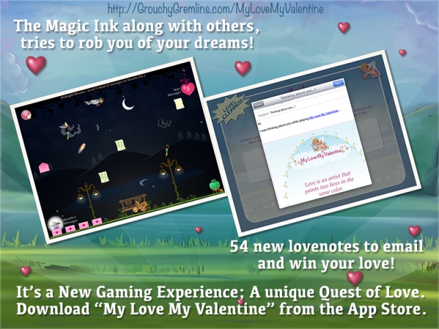 My Love My Valentine - by Grouchy Gremlins - A Game for iPad, iphone - on the App Store.